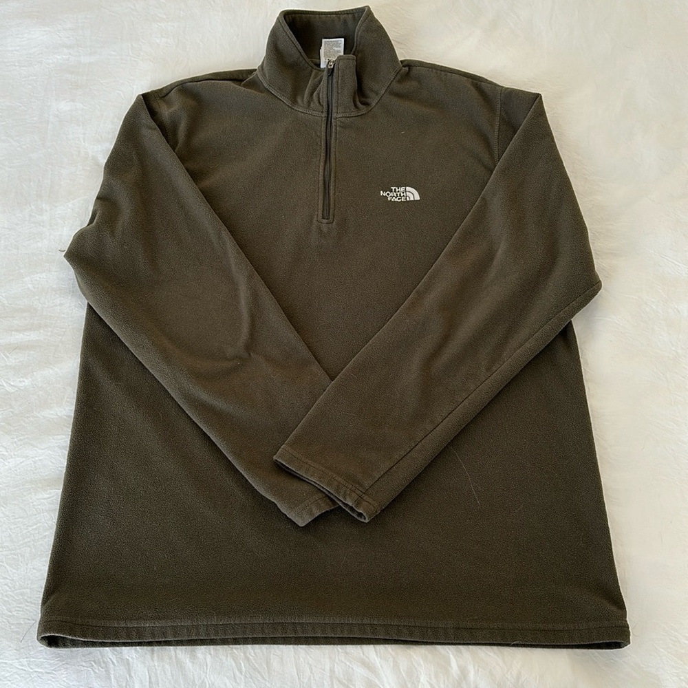 Men’s 1/4 zip The North Face fleece pullover